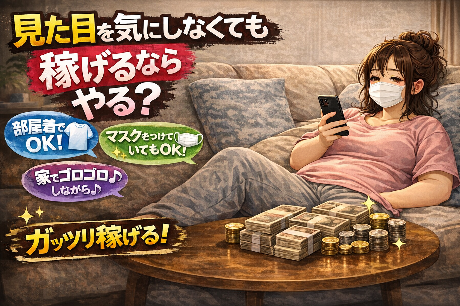 ぽっちゃりだけど巨乳が自慢の女の子がパパ活でおじさんから援助されてみたい?